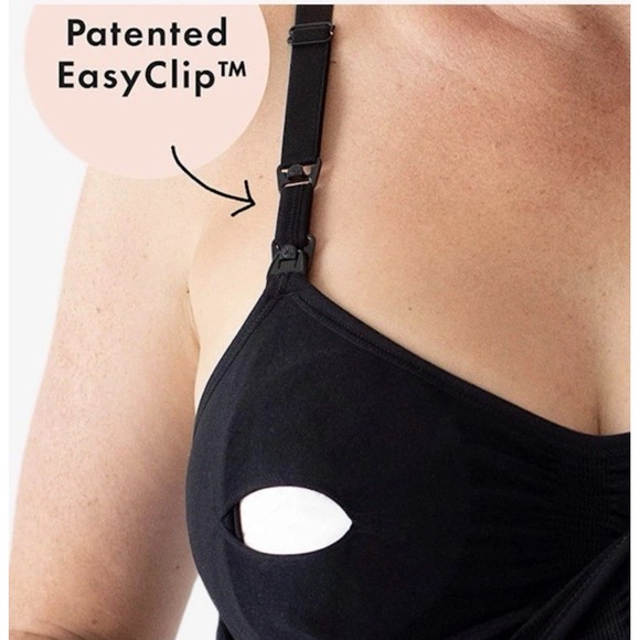 Kindred Bravely Sublime Maternity Nursing Tank XXL Busty Black Postpartum NWT - Picture 3 of 10